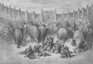 Captive Jews in the Hippodrome at Alexandria